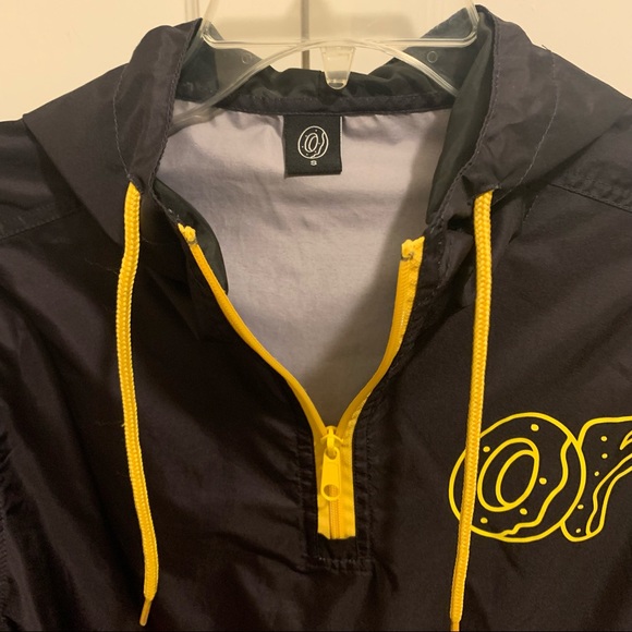Odd Future Ombre Black & Purple Anorak Jacket Windbreaker Sz: S - Picture 3 of 5